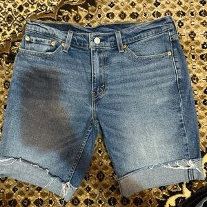Denim Blue Women's Shorts